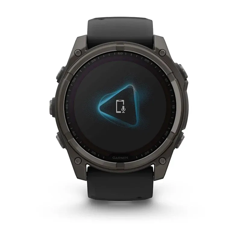 * Fenix 8 - 47 Mm, Solar, Sapphire Carbon Gray DLC Titanium