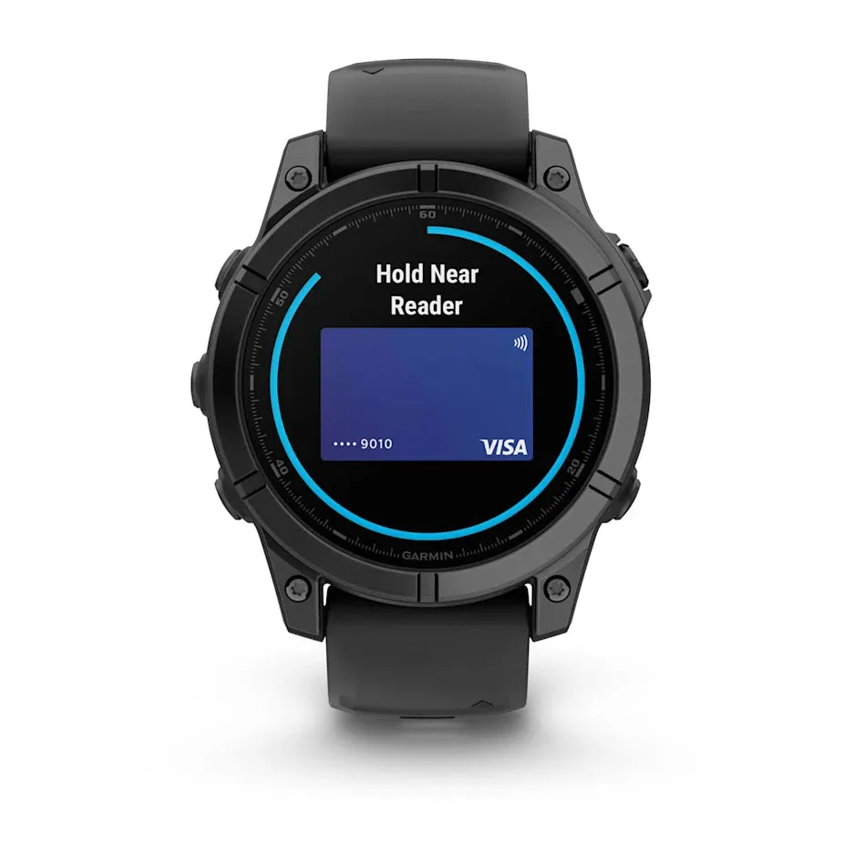 * Fenix E, Amoled Slate Gray Steel With Black Bilicone Band