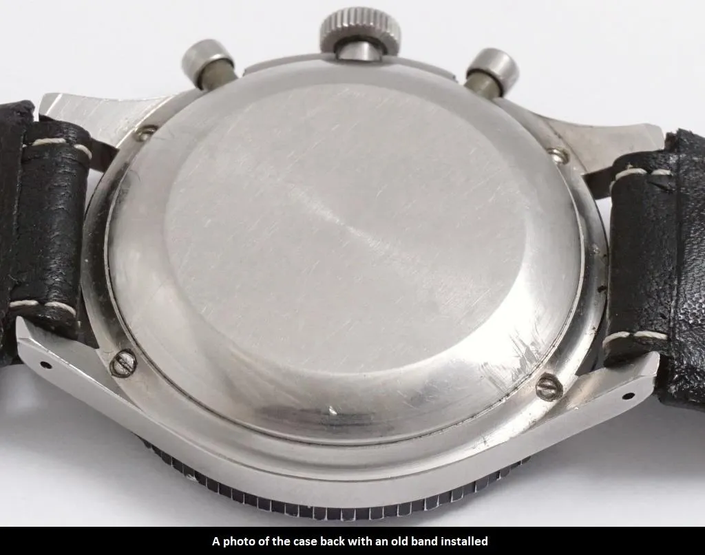 1960's Heuer Bundeswehr 1550SG Vintage Flyback Chronograph Mens Watch - Stainless Steel