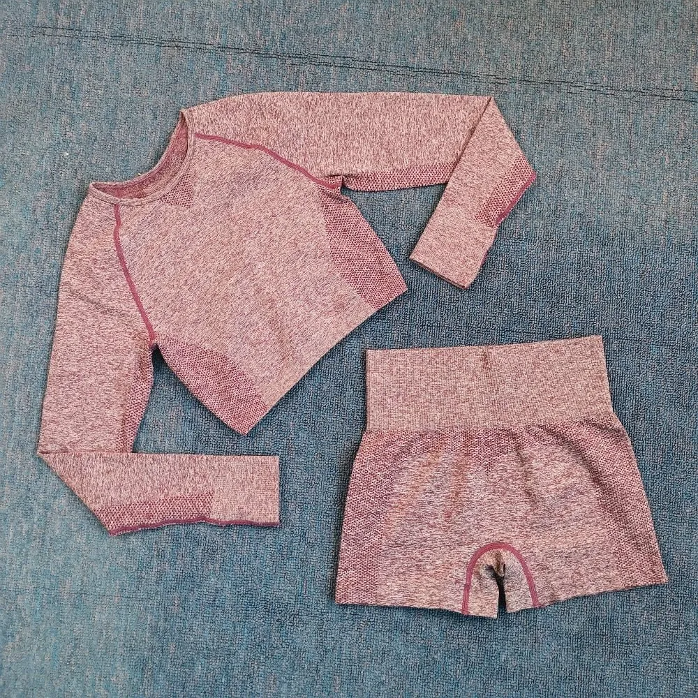 2021 Sexy Bra Seamless Shorts Leggings And Top Yoga Set sports Tracksuit For Women Workout Gym Clothing Sport Clothes Gym Set