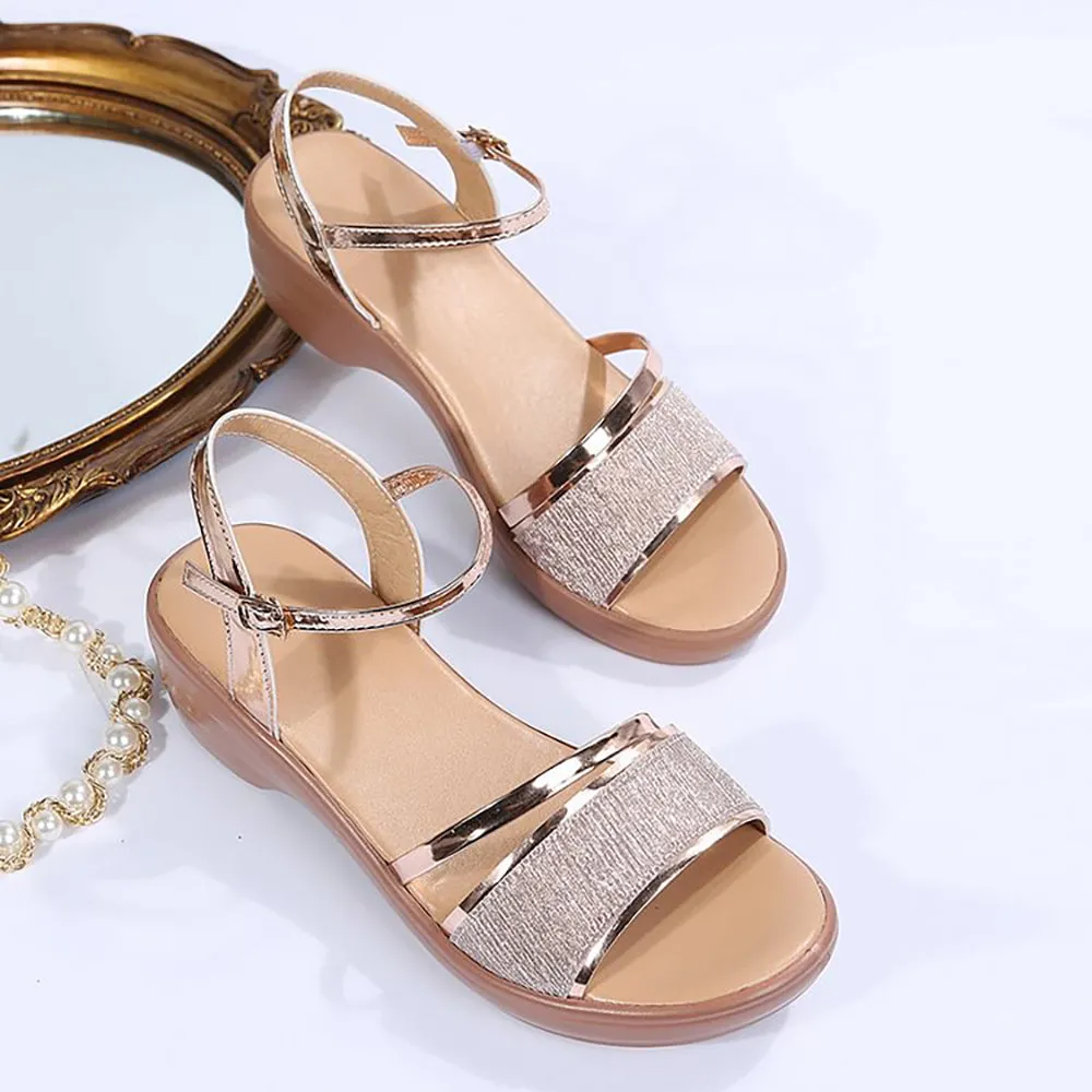 2024 NEW WOMEN'S OPEN TOE WEDGE ORTHOPEDIC SANDALS