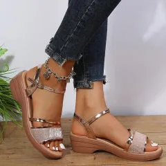 2024 NEW WOMEN'S OPEN TOE WEDGE ORTHOPEDIC SANDALS