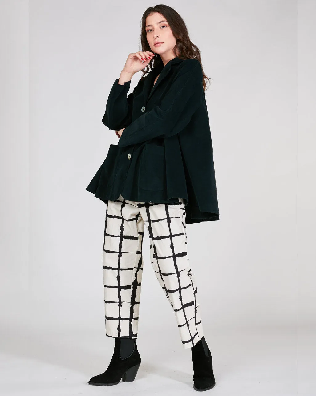 3 Button Swing Blazer