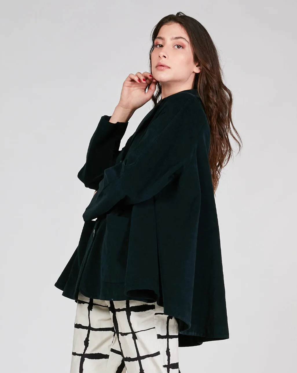 3 Button Swing Blazer