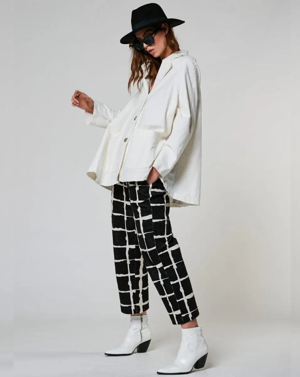 3 Button Swing Blazer
