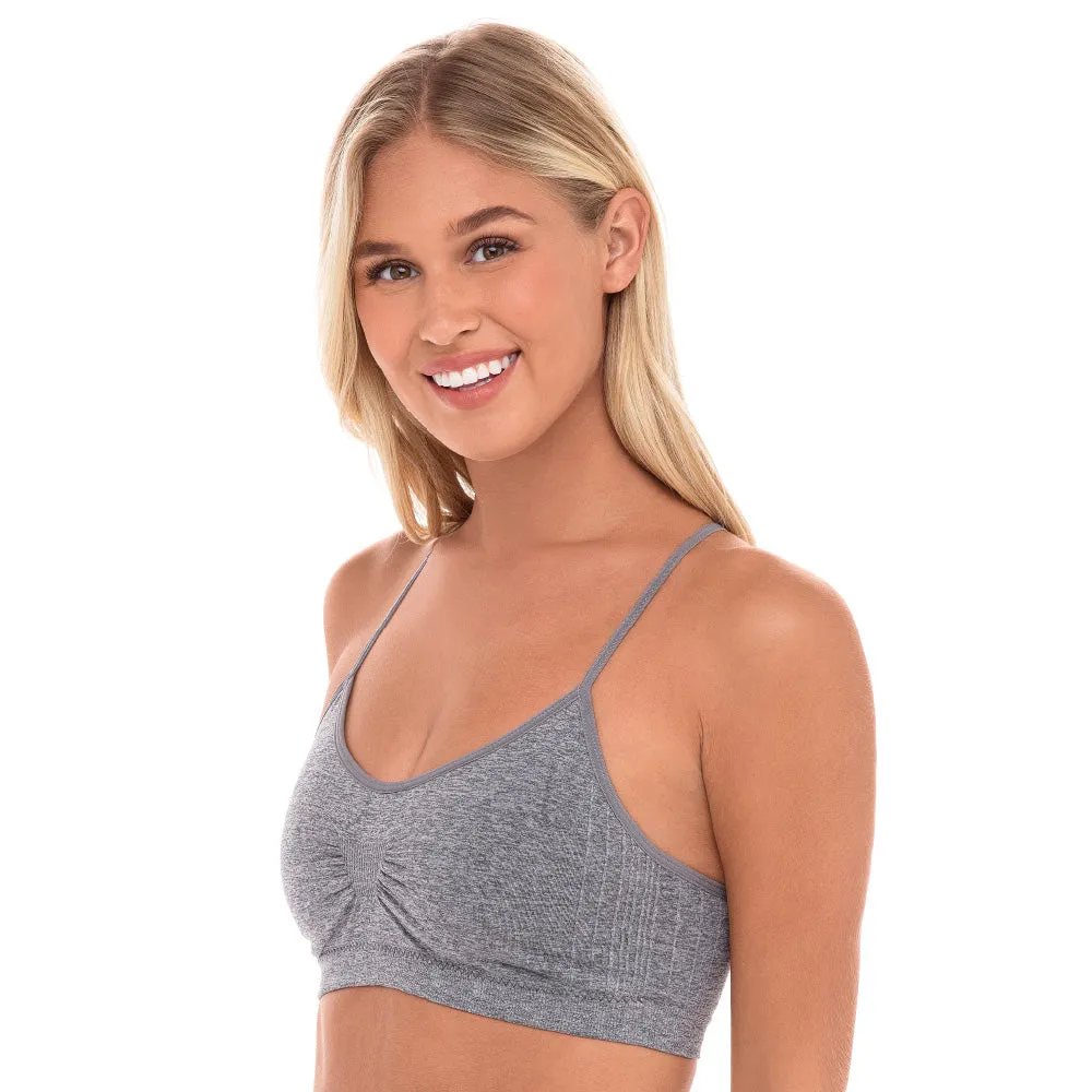 6 Pack Seamless Light Support Sports Bra
