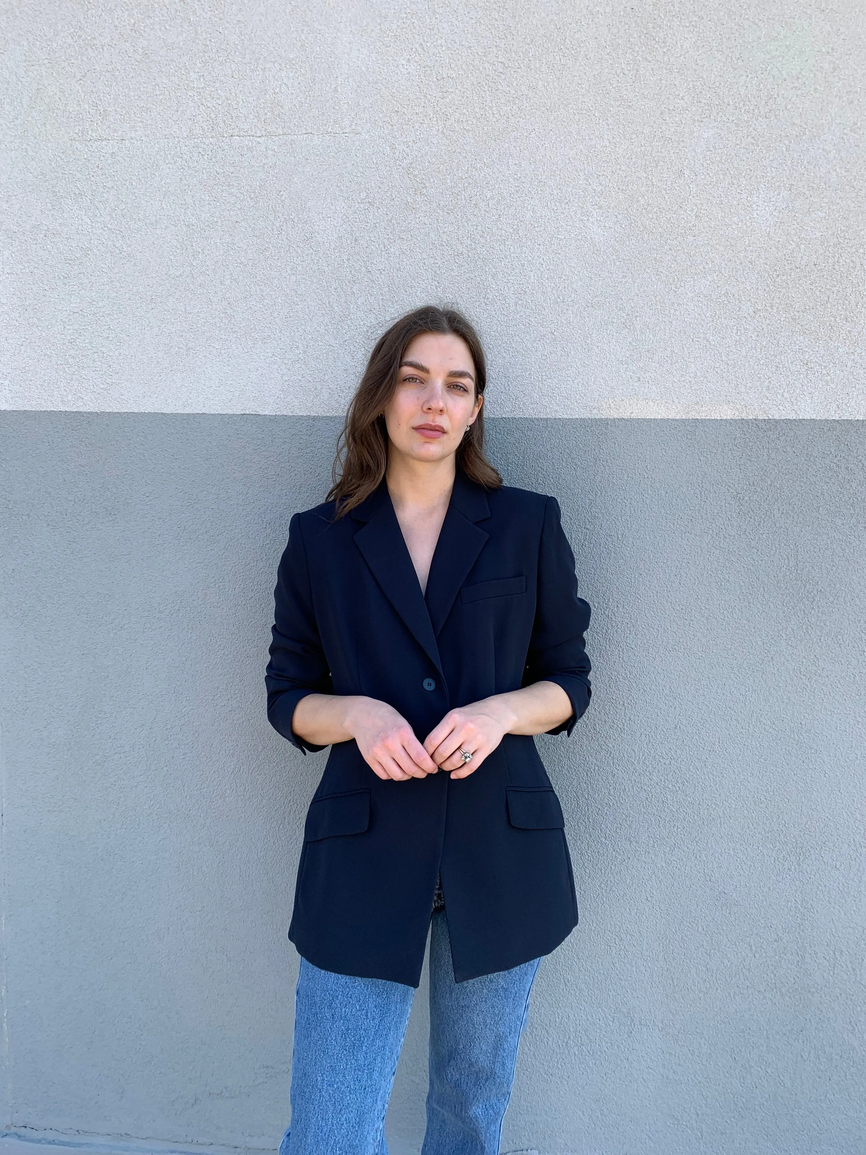 90s Jones New York navy blazer