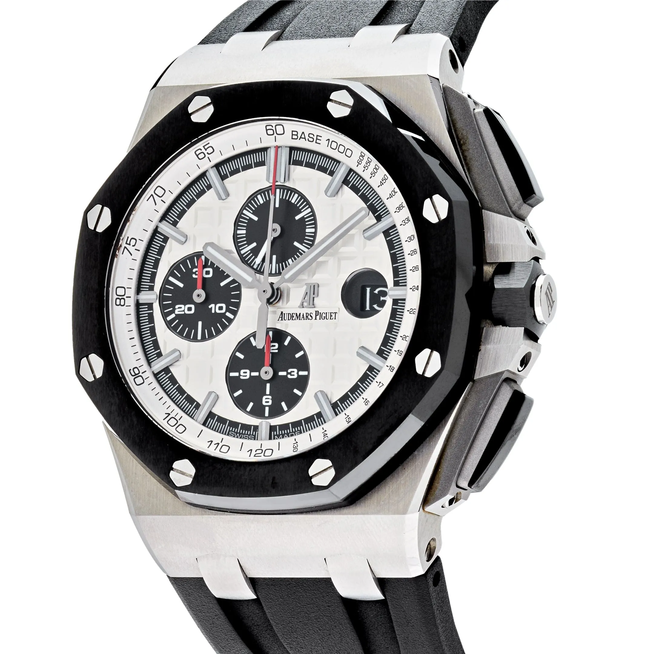 A&P Luxury Watches Royal Oak Offshore 26400SO.OO.A002CA.01 Chronograph Steel Silver Dial (2016)