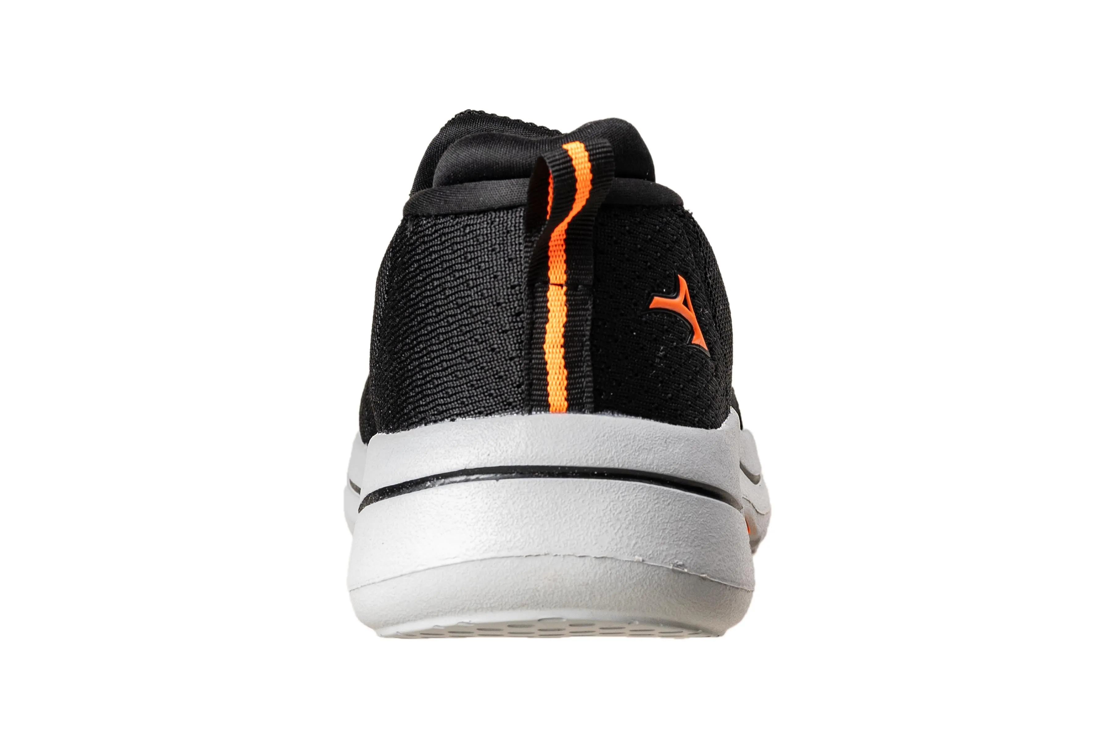 Abros Gents Black / F. Orange Sports Shoe
