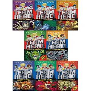 Adam blade team hero series 1-2 collection 8 books set