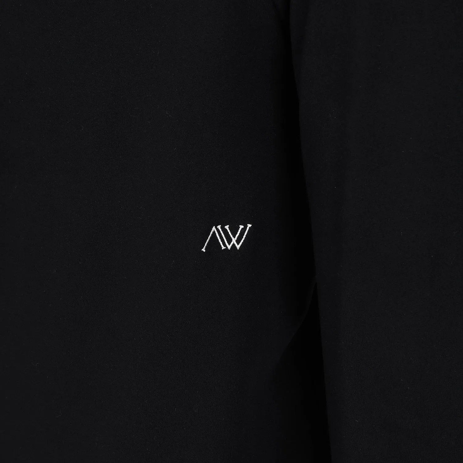 ANEW Golf Men's Collar Back Point L/TS - Black