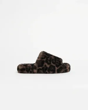 Apparis Dillon Slide Dark Leopard
