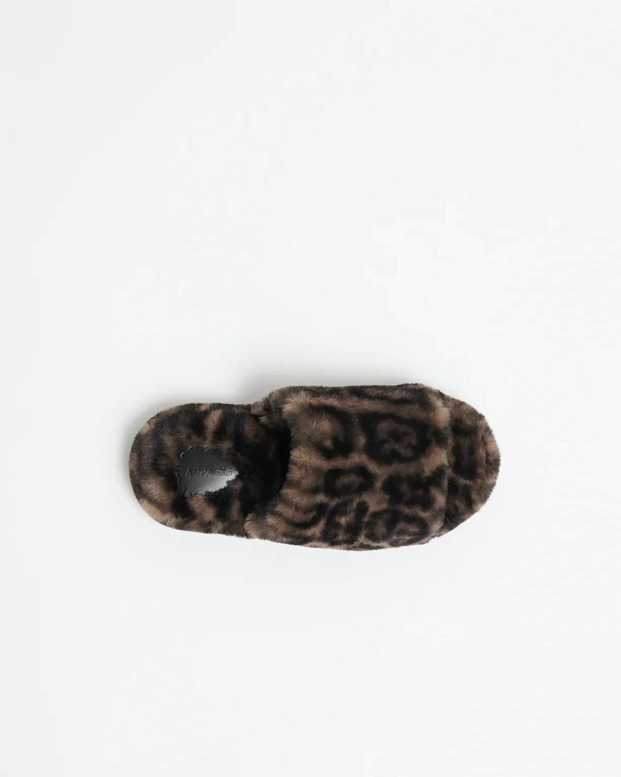 Apparis Dillon Slide Dark Leopard
