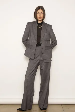 Archie Pinstripe Blazer