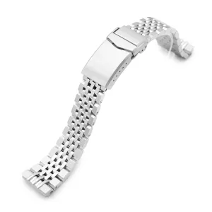 Asteroid for Seiko 63Mas 40.5mm V-Clasp, Brushed with Polished Center