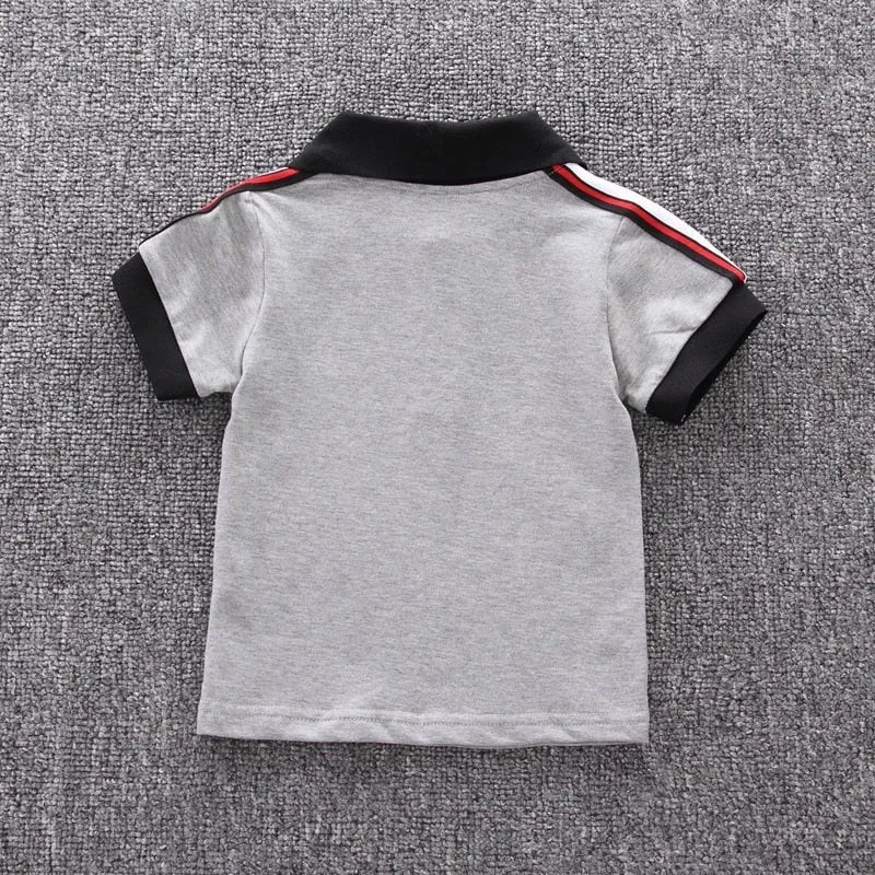 Baby Boy Clothes Sets Summer Casual Cotton Kid Top   Black Shorts Toddler Short Sleeve Golf Sports Outfits