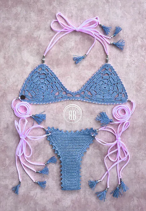 belle crochet bikini