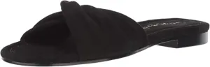 Bettye Muller Women's Score Sandal, Black, 6.5 Medium US