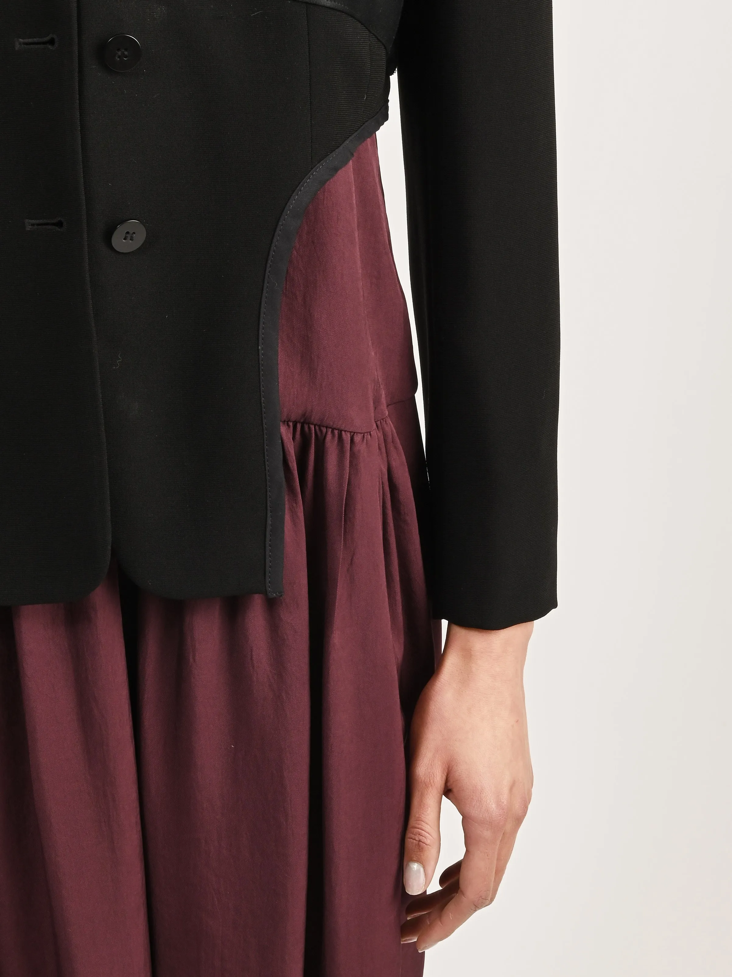 Black Arch Glove Blazer