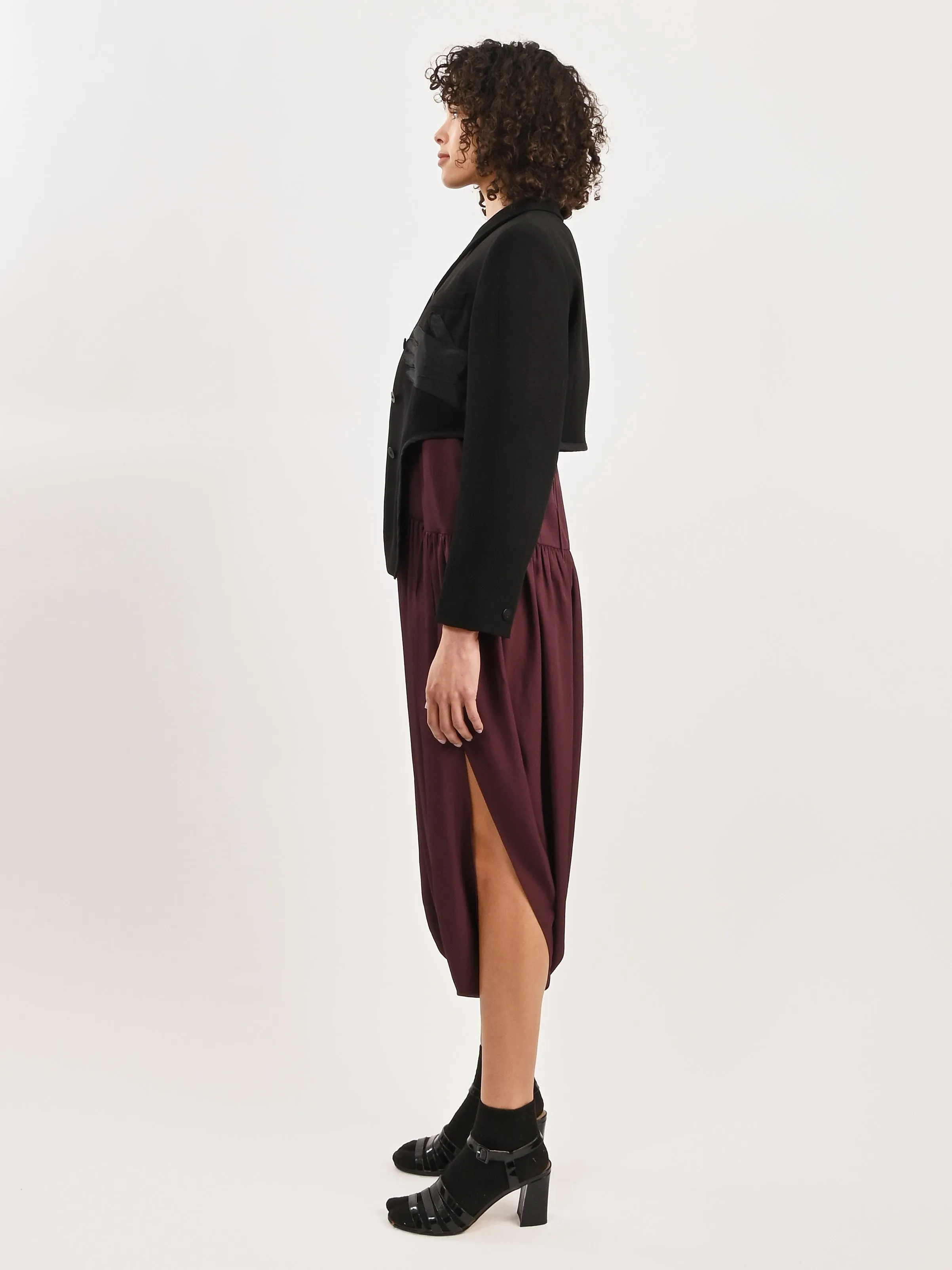 Black Arch Glove Blazer