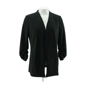 Black Solid Blazer