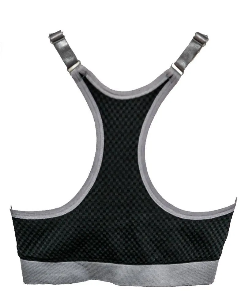 Black Wirefree Sports & Jim,Yoga Bra For Ladies -Girls Sports Bra - By Lubunie