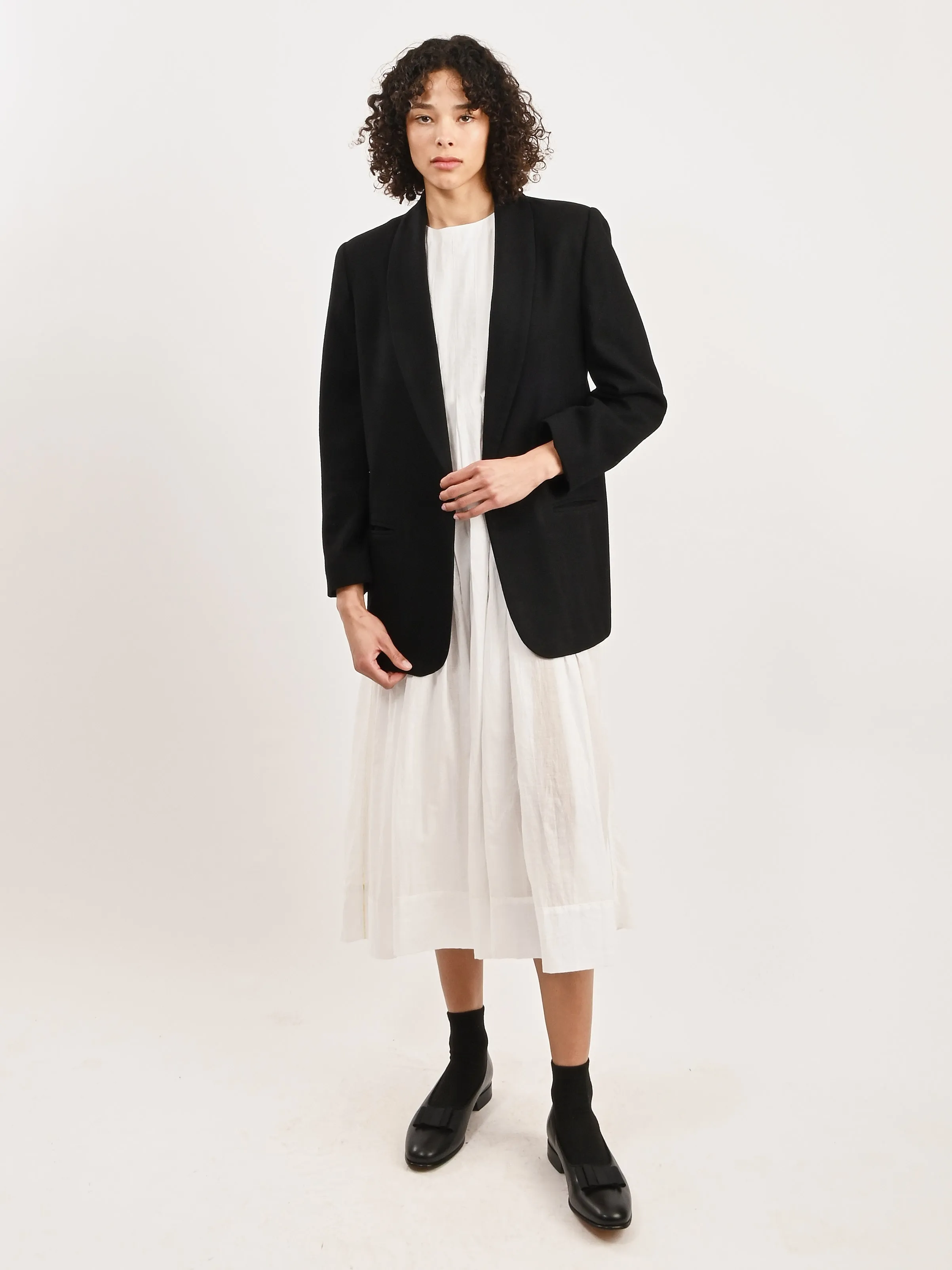 Black Wool Blazer
