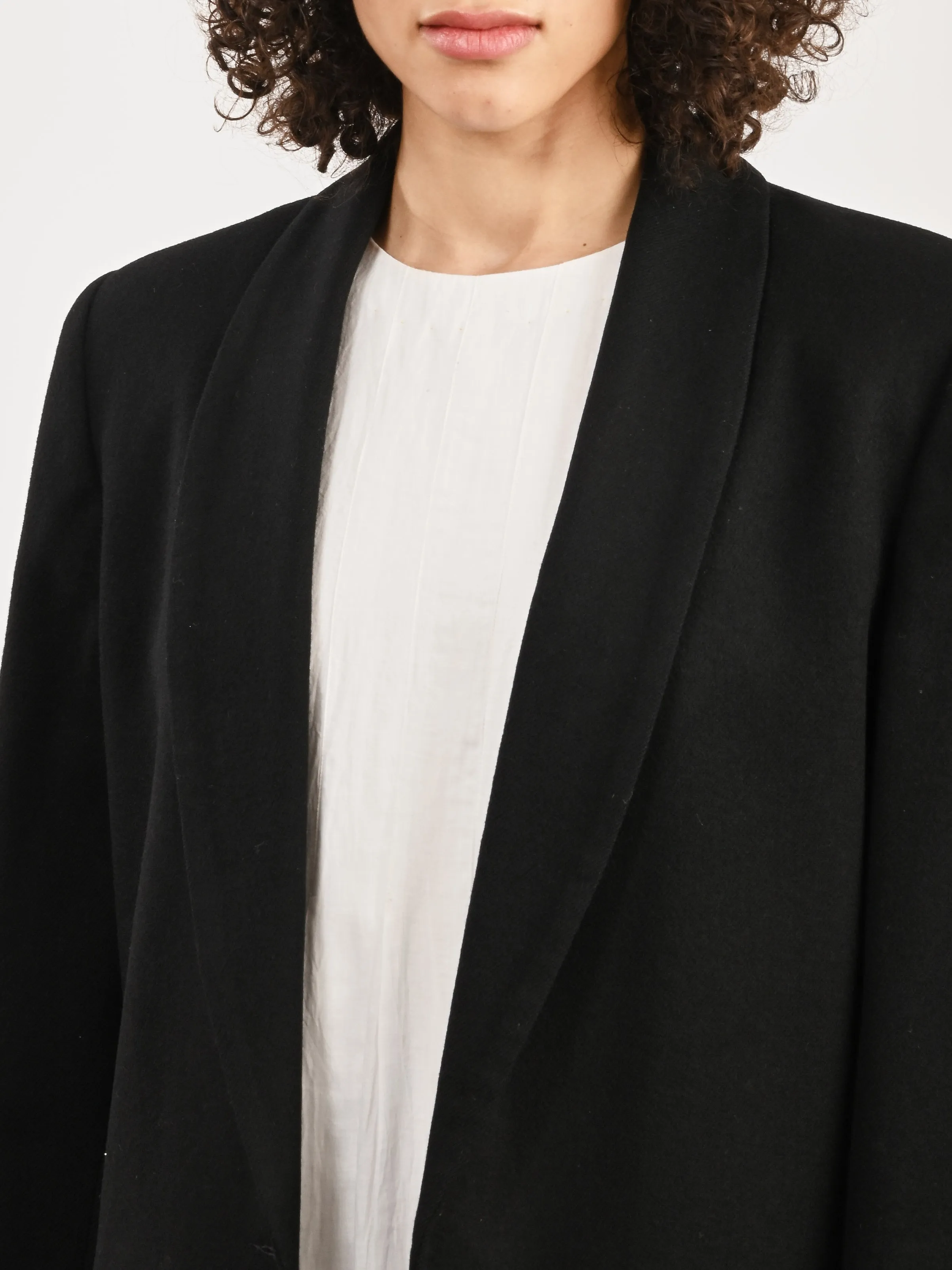 Black Wool Blazer