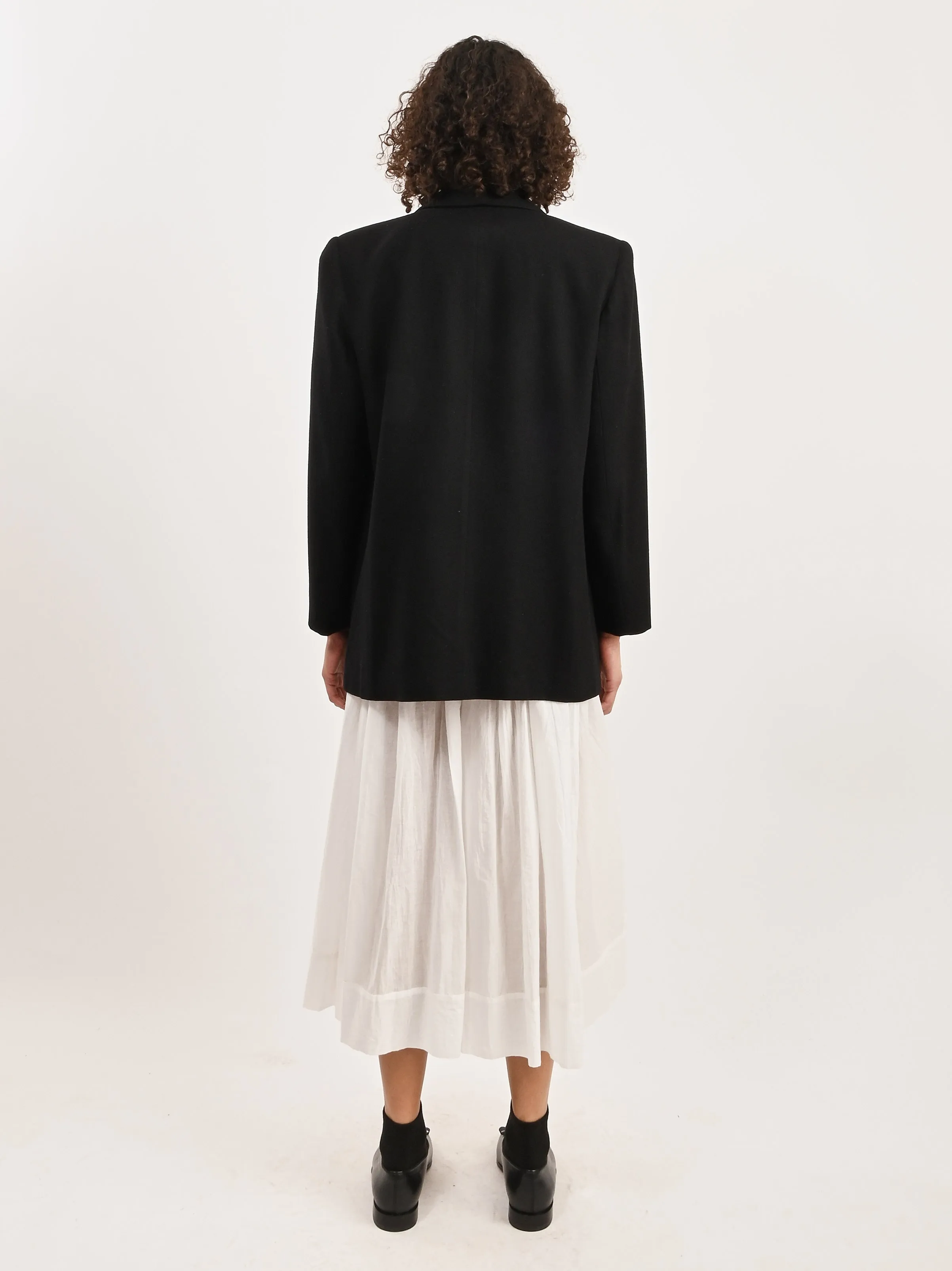 Black Wool Blazer