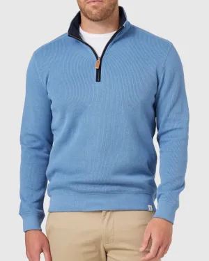 Blazer Heather Half Zip Sweat