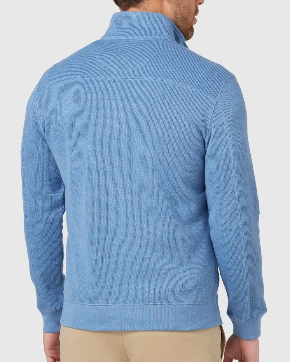 Blazer Heather Half Zip Sweat