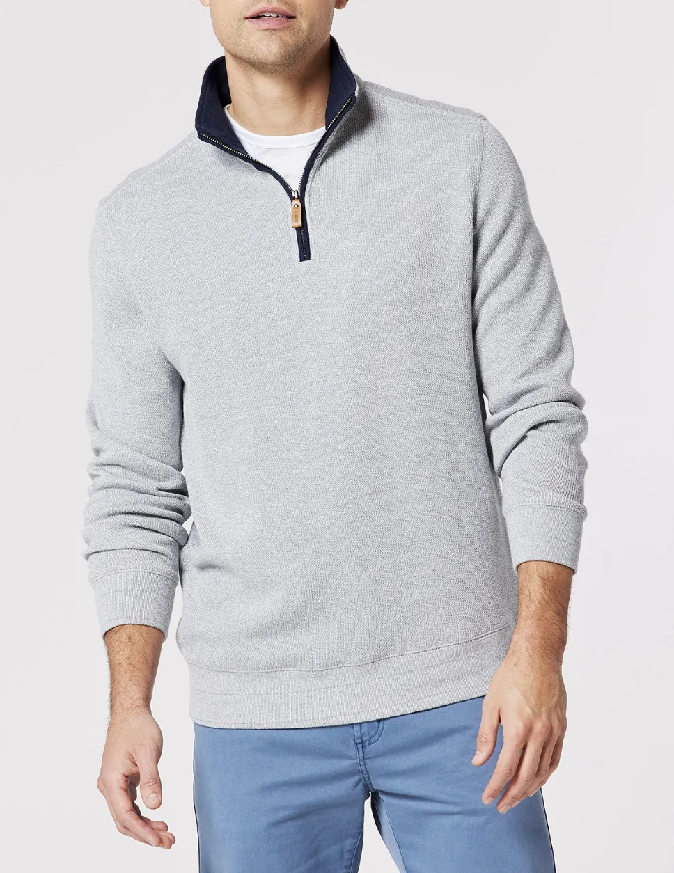 Blazer Heather Half Zip Sweat