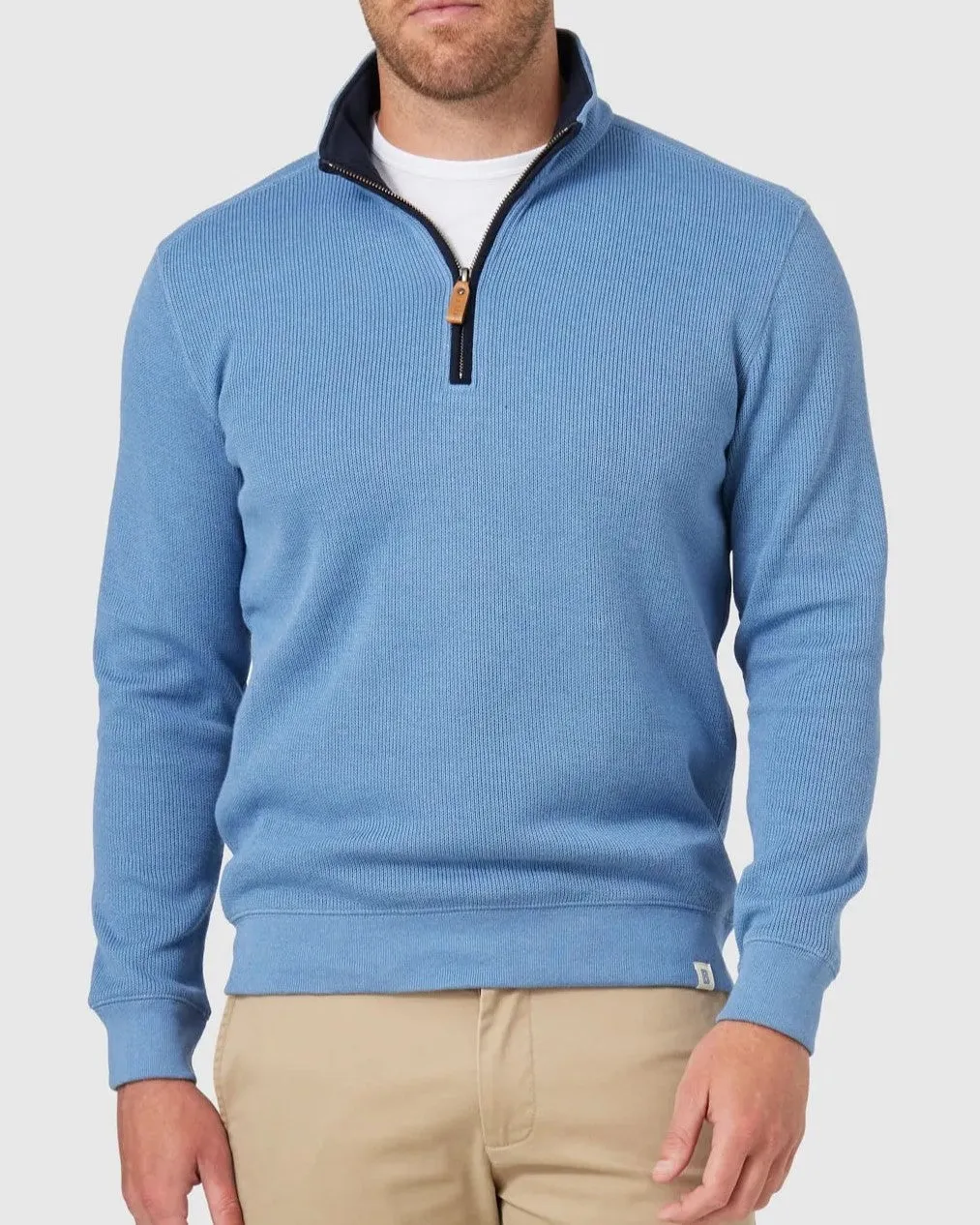 Blazer Heather Half Zip Sweat