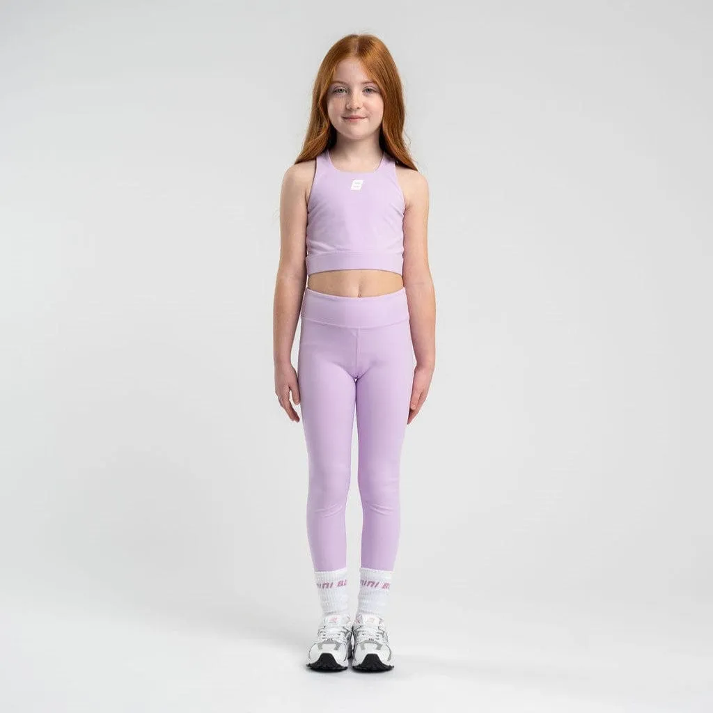 BONINI BY A DEE - Crop Top & Sport Leggings Aspire - Lilac Bloom