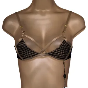 Bordelle Grid Ouvert Brief Navy/Caramel