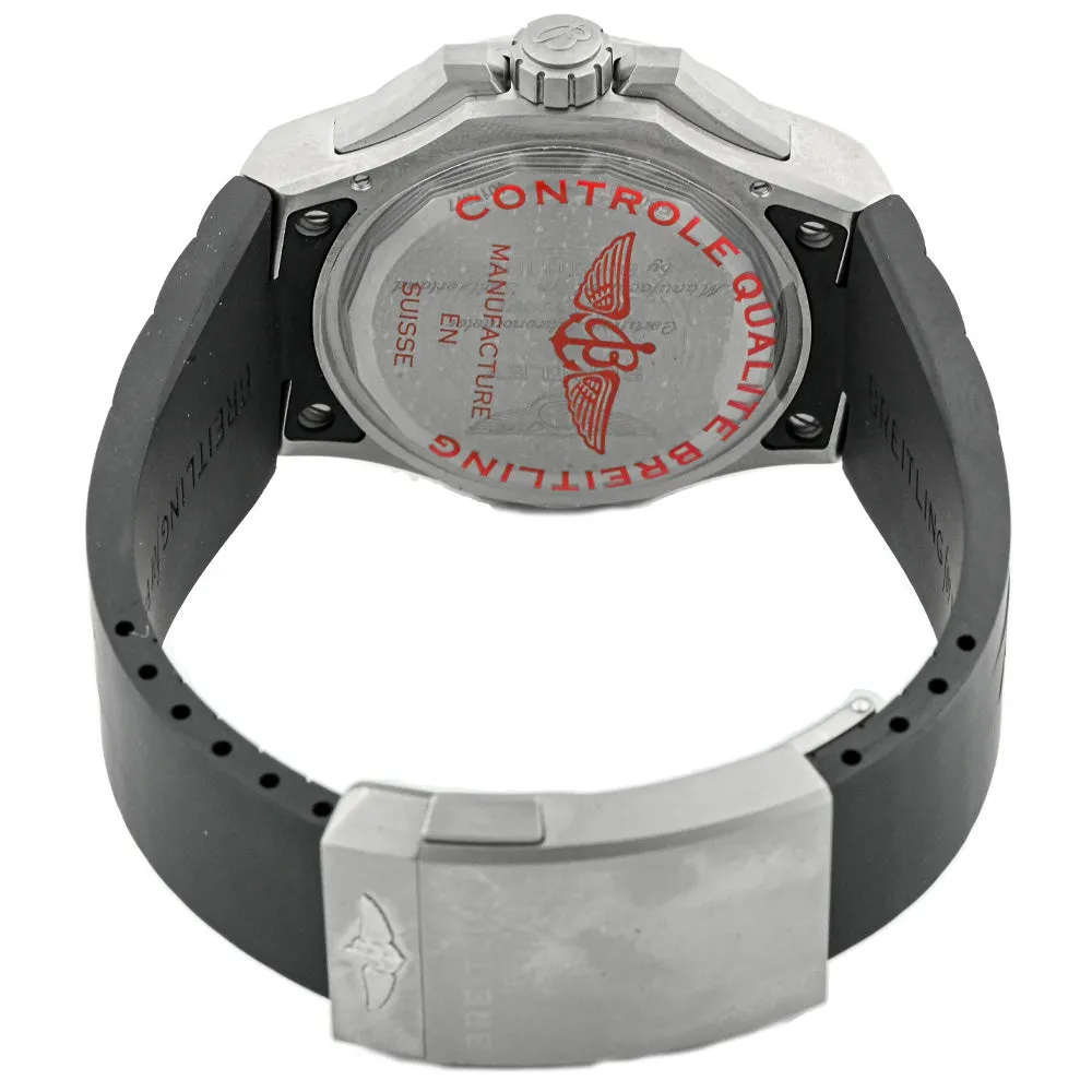 Breitling Men's Bentley GMT Titanium 45mm Silver Storm Stick Dial Watch Reference #: EB043335/G801-232S