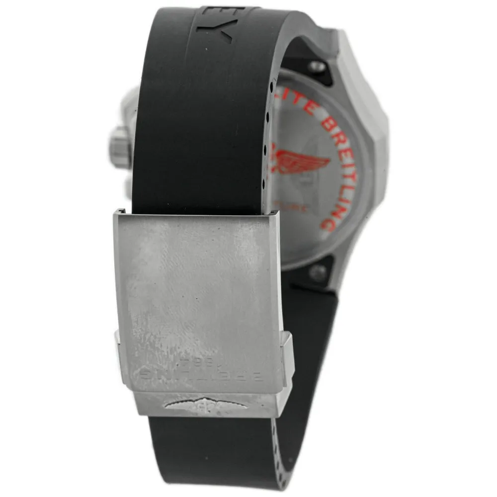 Breitling Men's Bentley GMT Titanium 45mm Silver Storm Stick Dial Watch Reference #: EB043335/G801-232S