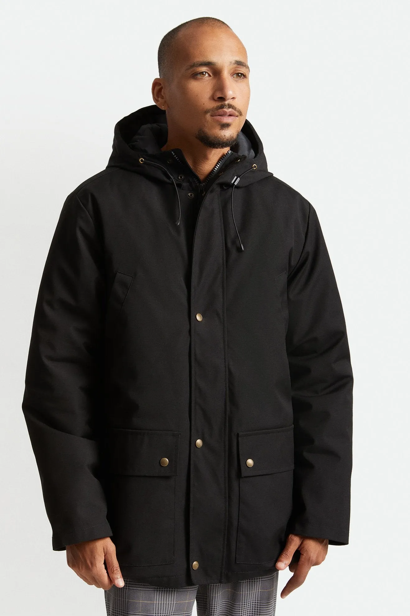 Brixton Storm Parka Jacket Black