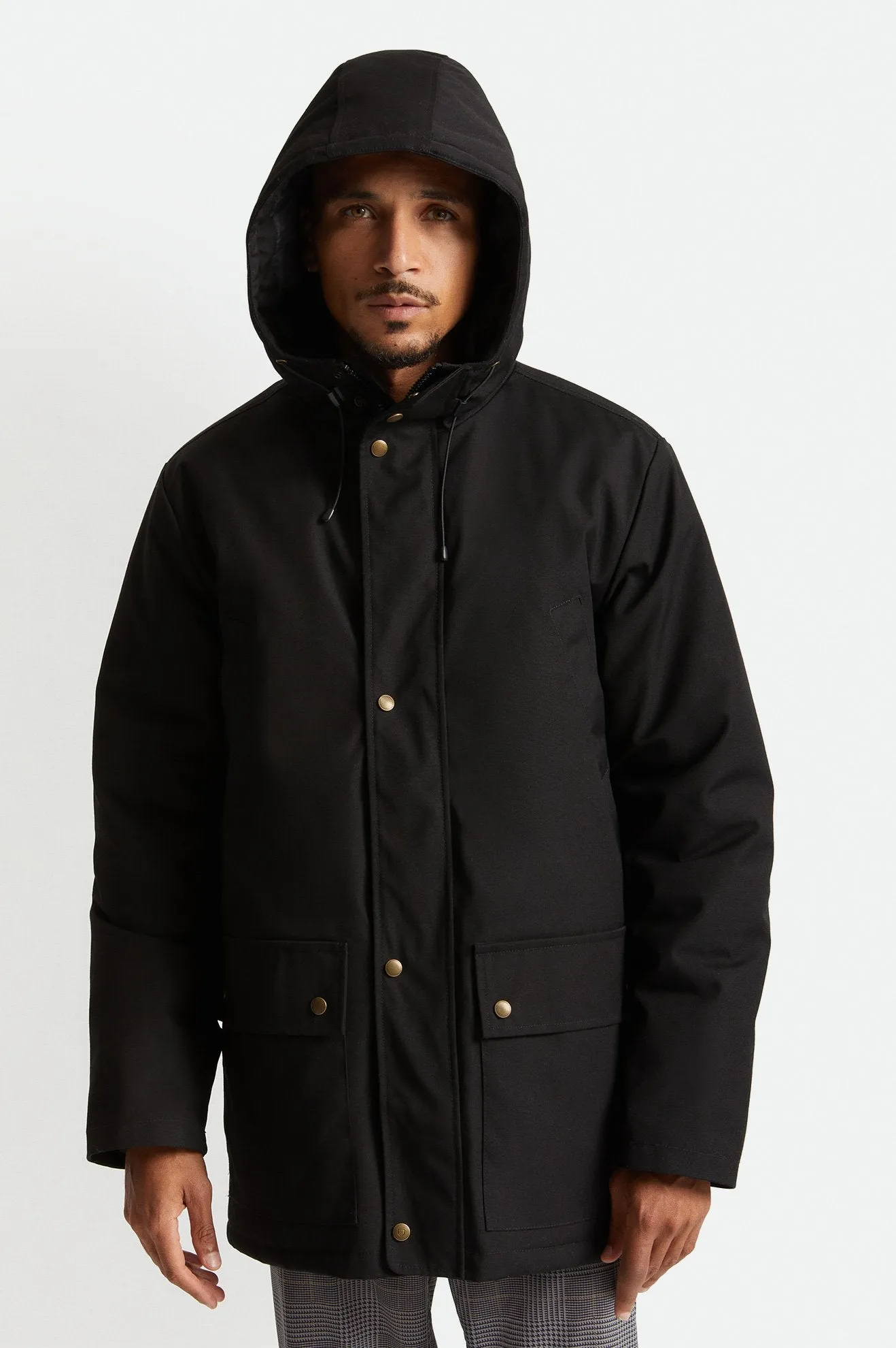 Brixton Storm Parka Jacket Black