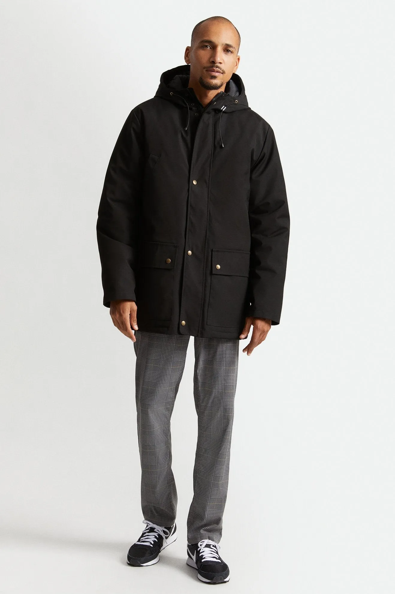 Brixton Storm Parka Jacket Black