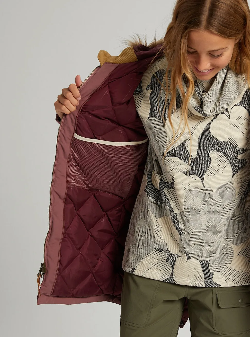Burton Womens Saxton Parka Jacket