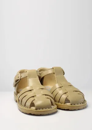 Camel Leather Sandal
