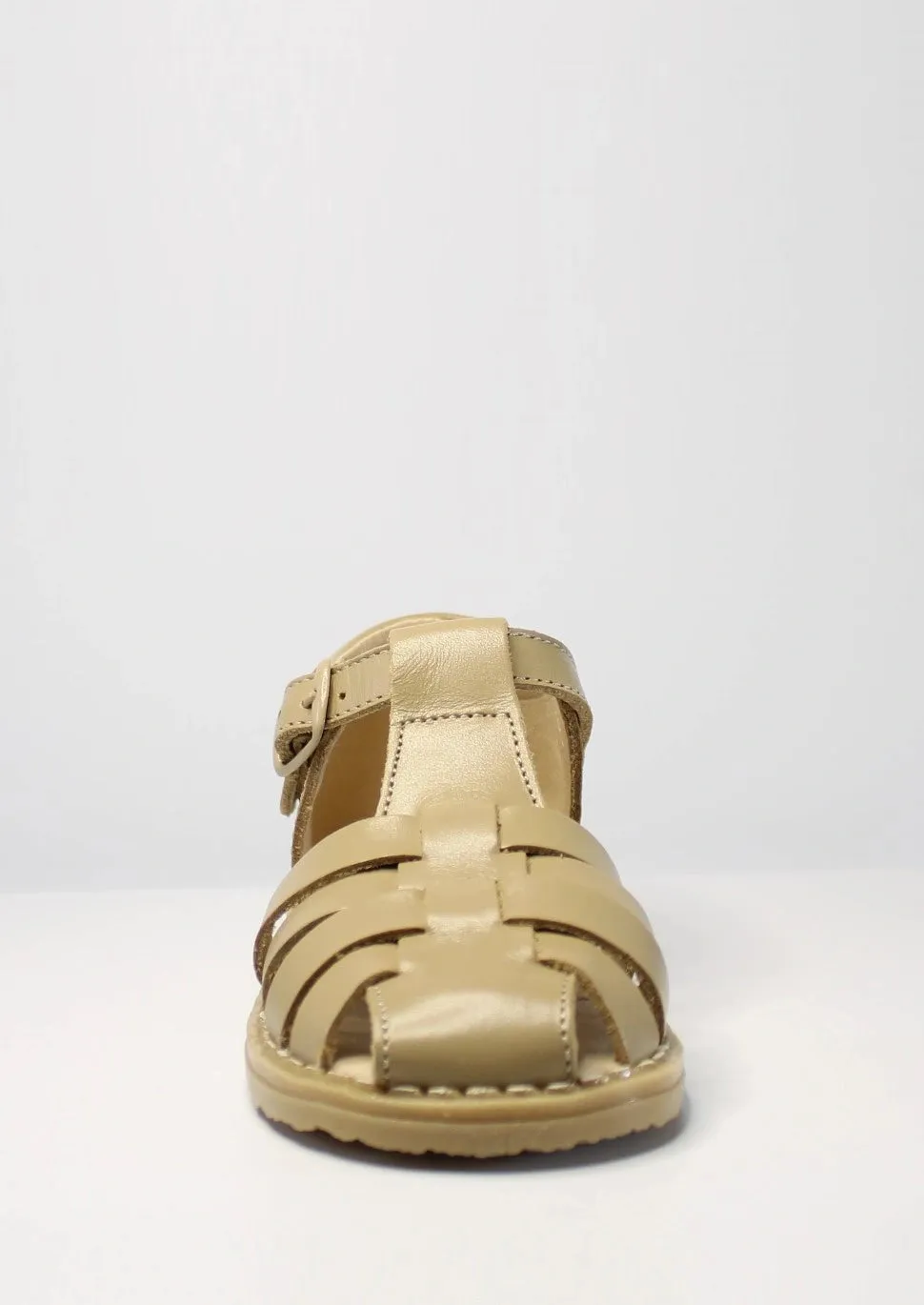 Camel Leather Sandal