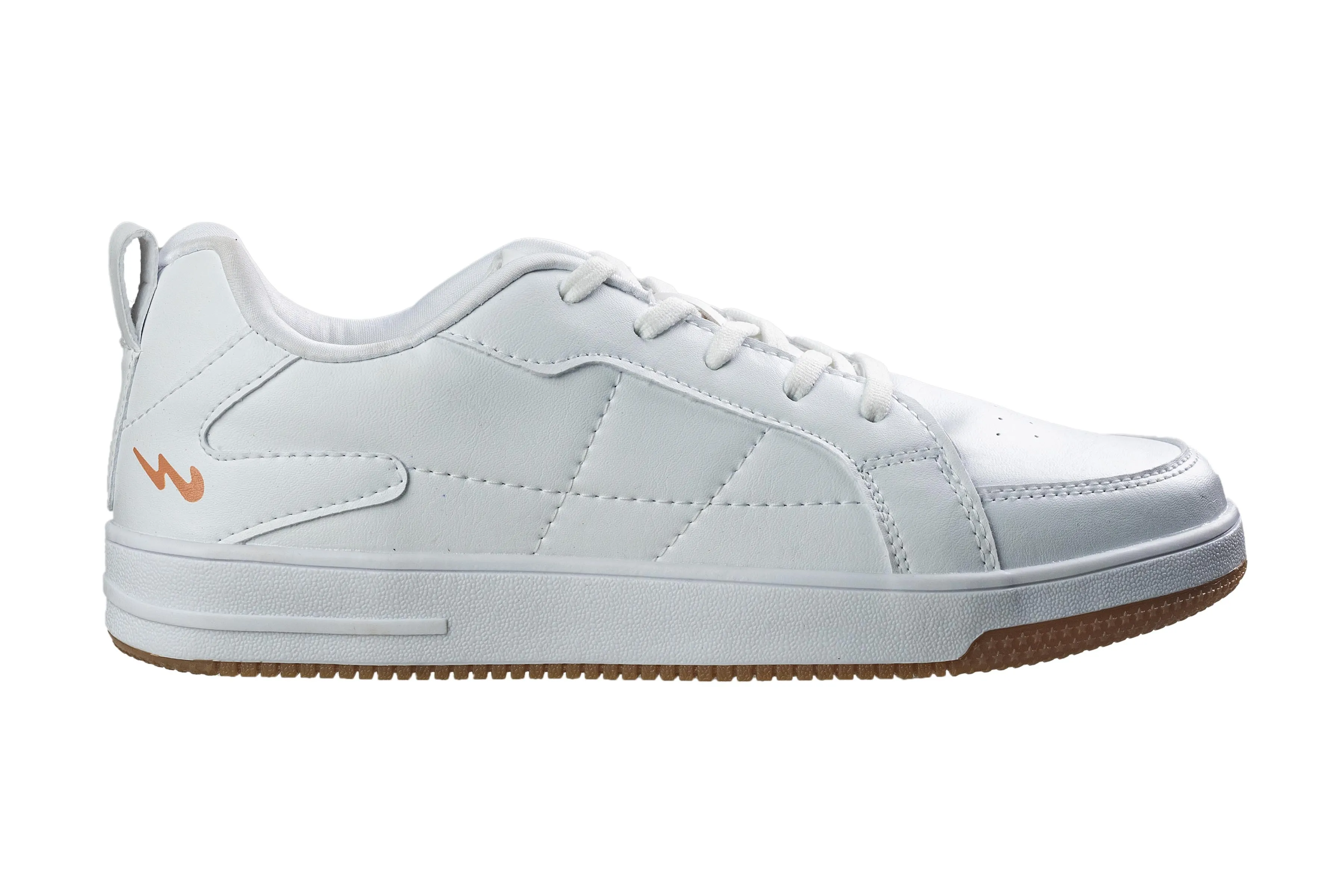 Campus Gents White Sports Shoe