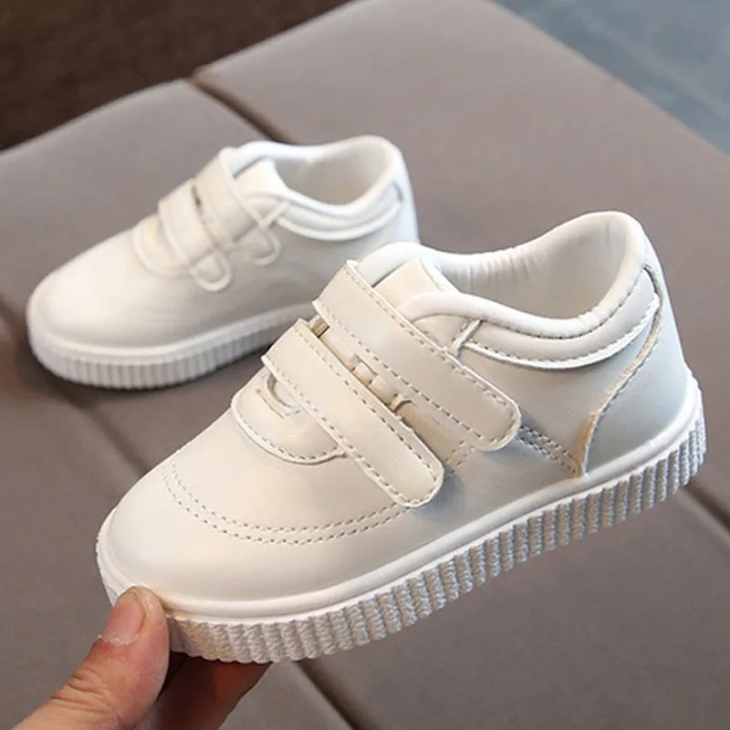 Children leather shoes school shoes pink