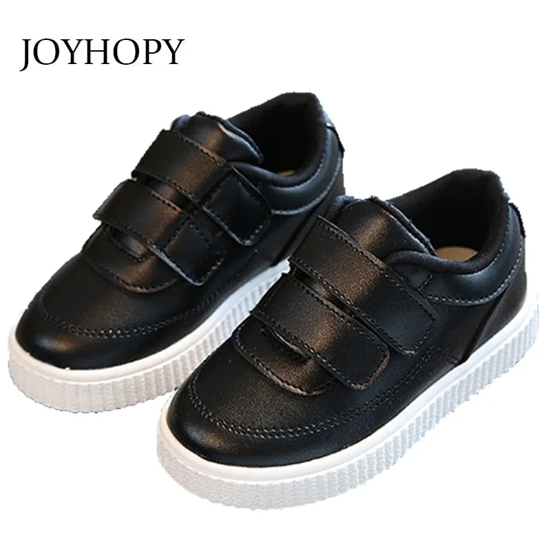 Children leather shoes school shoes pink