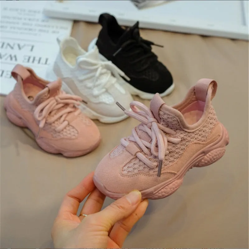 Children Shoes Unisex Sneaker Mesh Breathable Fashion Shoes