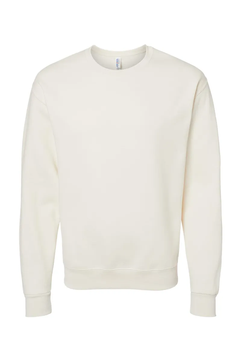 Circle Football Team Name Gold Unisex NuBlend Crew Sweatshirt