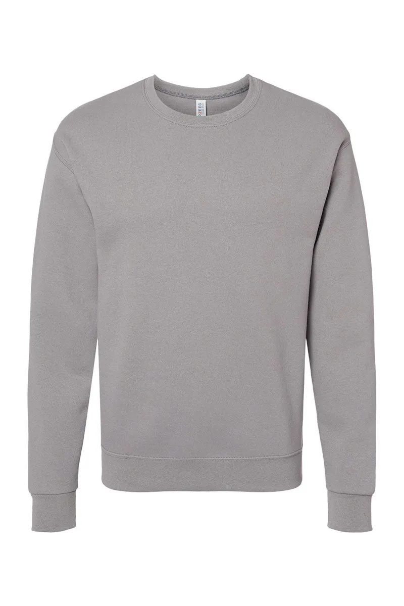 Circle Football Team Name Gold Unisex NuBlend Crew Sweatshirt