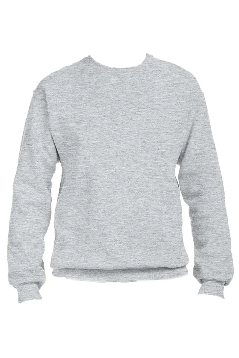 Circle Football Team Name Red Unisex NuBlend Crew Sweatshirt